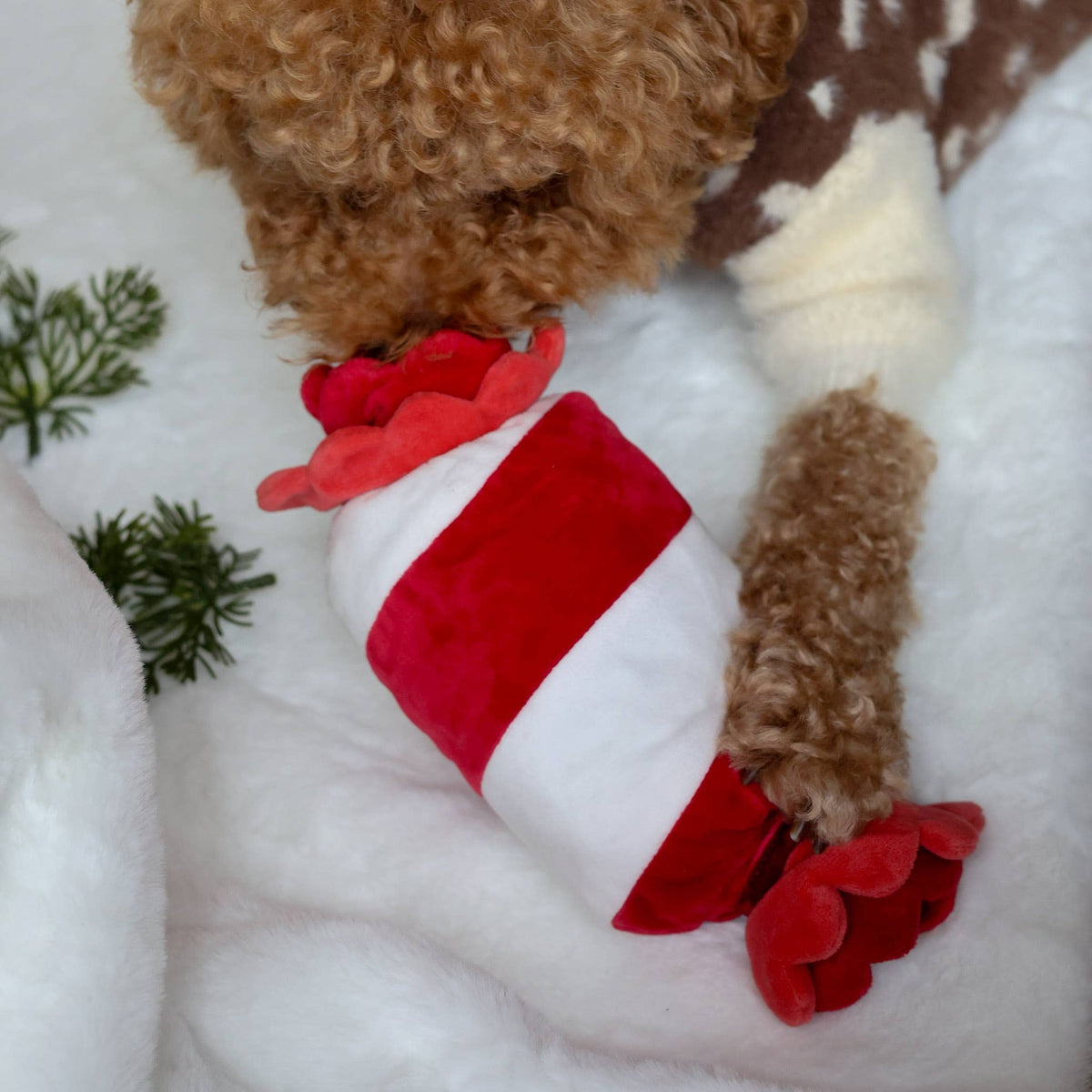 [Holiday🎄] Peppermint Candy Nosework Toy