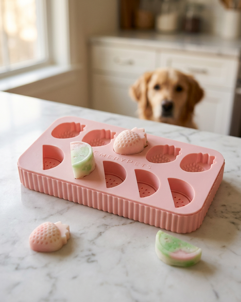 Watermelon + Strawberry Treat Mold