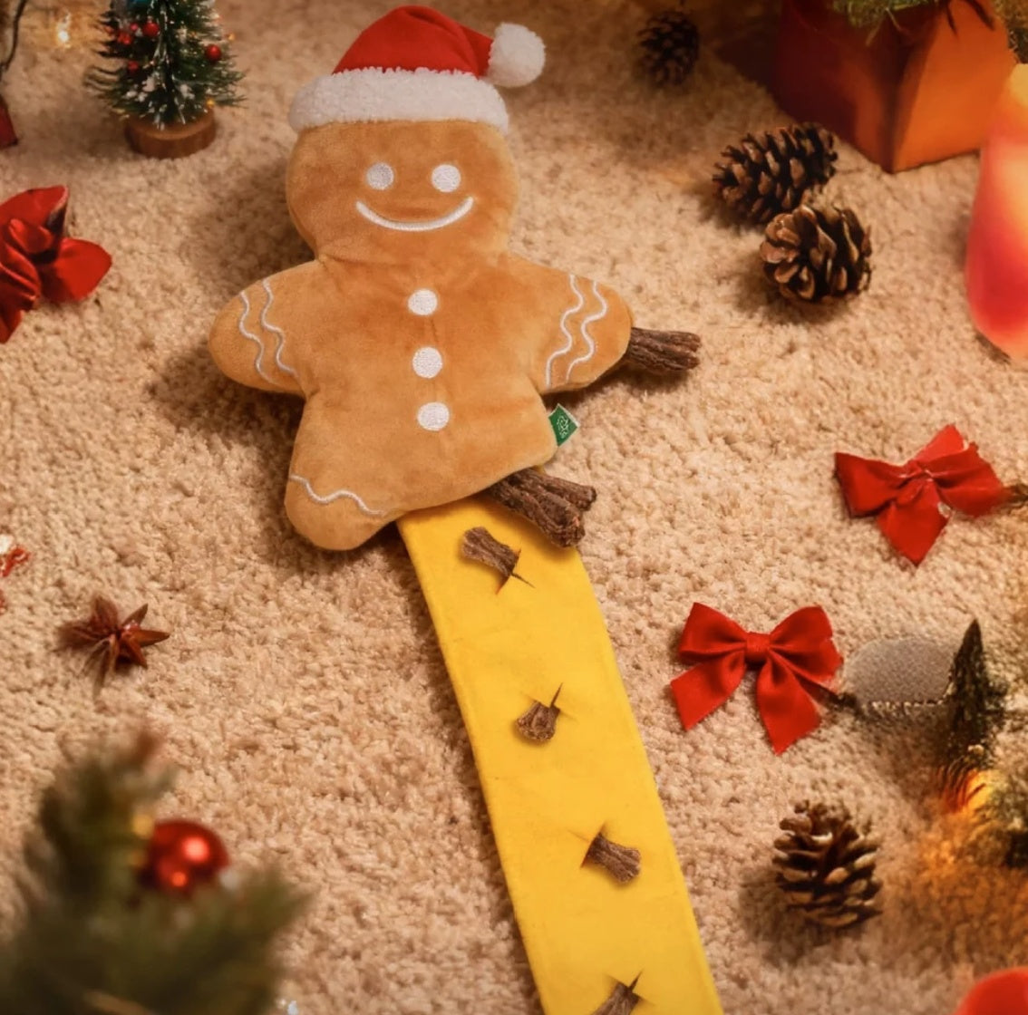 Gingerbread Man - Dispensing Puzzle Toy
