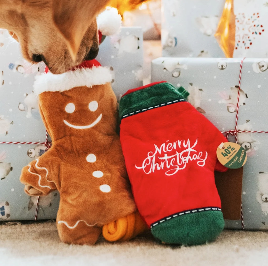 Gingerbread Man - Dispensing Puzzle Toy