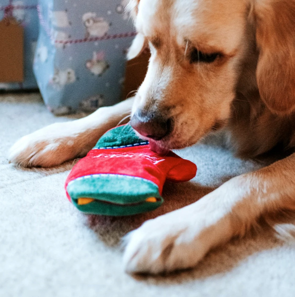 Christmas Gloves - Dispensing Puzzle Toy